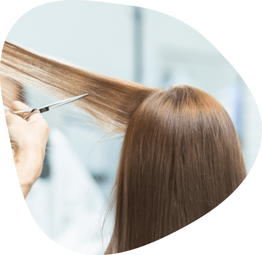 髪質改善できる人形町のヘアサロンyoyoのカットイメージ